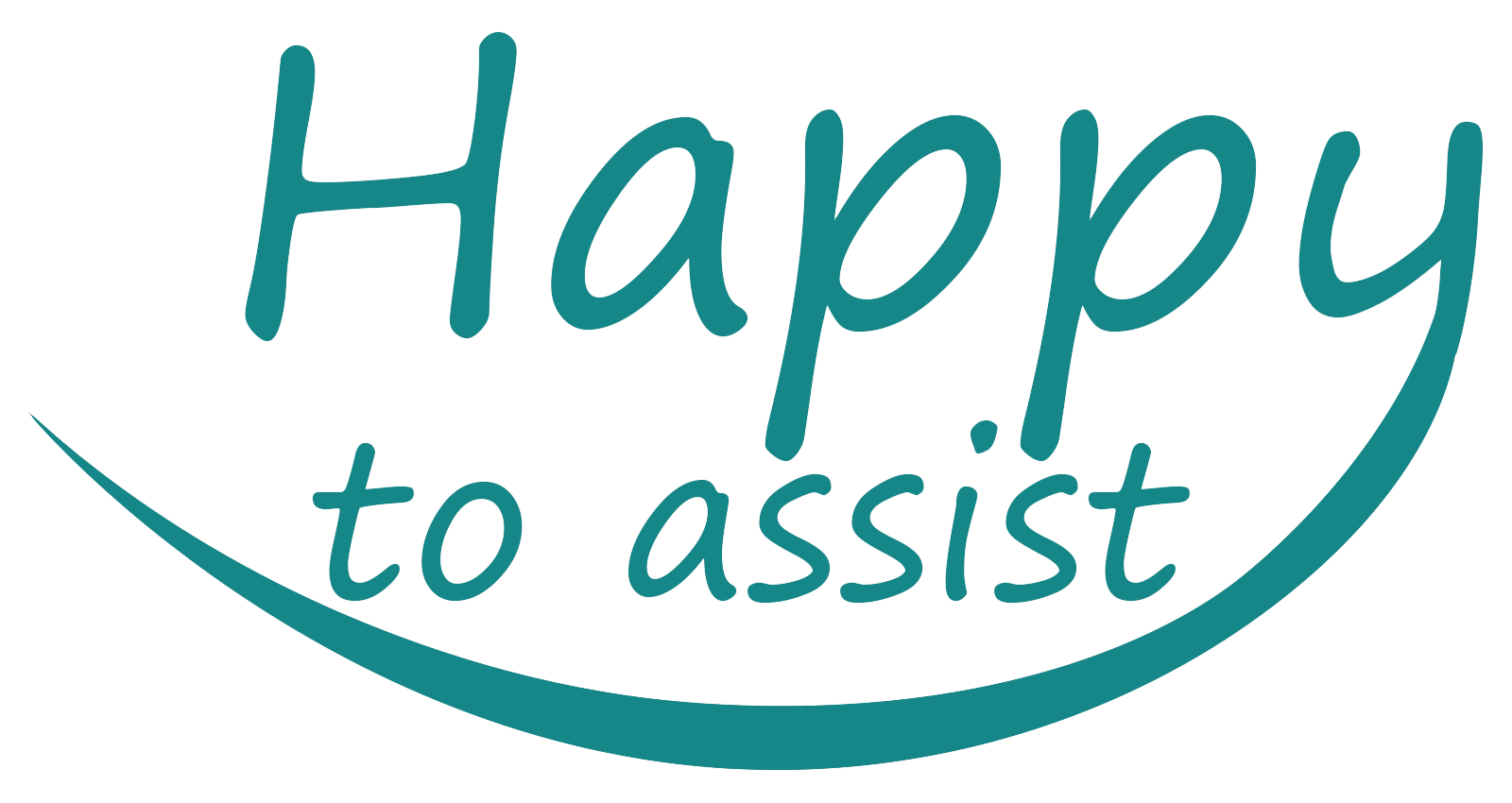 Happy to assist